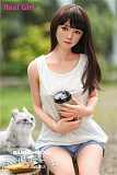 【A工場】R50ヘッド & 158cm Dカップ シリコン頭部+TPEボディ realgirl