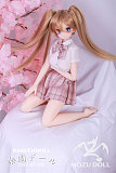 小爱ヘッド & 63cm フルシリコン製 肌色＆眼球色＆メイク＆ウィッグ＆衣装は宣材写真と同じ 小型で軽量化で収納しやい 使いやすい