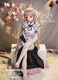 穹妹ヘッド & 145cm B-cup TPE製ラブドール 肌色＆眼球色＆メイク＆ウィッグ＆衣装は宣材写真と同じ