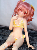 #57ヘッド ＆ 135cm AA-cup 細身タイプ 宣材写真はフルシリコン製ラブドール Aotume