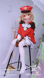 小莉ヘッド & 145cm B-cup TPE製ラブドール 肌色＆眼球色＆メイク＆ウィッグ＆衣装は宣材写真と同じ