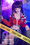 千叶ヘッド & 145cm D-cup TPE製ラブドール 肌色＆眼球色＆メイク＆ウィッグ＆衣装は宣材写真と同じ