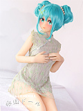 #68ヘッド ＆ 145cm B-cup TPE製ラブドール Aotume