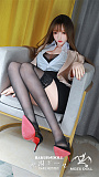 若岚ヘッド & 163cm H-cup TPE製ラブドール 肌色＆眼球色＆メイク＆ウィッグ＆衣装は宣材写真と同じ