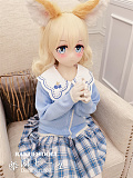 #67ヘッド ＆ 135cm AA-cup TPE製ラブドール Aotume