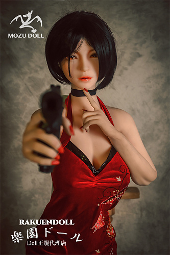 艾达ヘッド & 163cm H-cup TPE製ラブドール 肌色＆眼球色＆メイク＆ウィッグ＆衣装は宣材写真と同じ