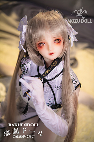 穹妹ヘッド & 145cm B-cup TPE製ラブドール 肌色＆眼球色＆メイク＆ウィッグ＆衣装は宣材写真と同じ