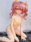 #57ヘッド ＆ 135cm AA-cup 細身タイプ 宣材写真はフルシリコン製ラブドール Aotume