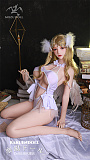 丽莎ヘッド & 163cm H-cup TPE製ラブドール 肌色＆眼球色＆メイク＆ウィッグ＆衣装は宣材写真と同じ