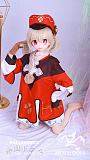 小莉ヘッド & 145cm B-cup TPE製ラブドール 肌色＆眼球色＆メイク＆ウィッグ＆衣装は宣材写真と同じ