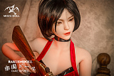艾达ヘッド & 163cm H-cup TPE製ラブドール 肌色＆眼球色＆メイク＆ウィッグ＆衣装は宣材写真と同じ