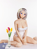 #34ヘッド ＆ 155cm F-cup TPE製ラブドール Aotume