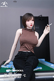 白卉ヘッド & 163cm H-cup TPE製ラブドール 肌色＆眼球色＆メイク＆ウィッグ＆衣装は宣材写真と同じ