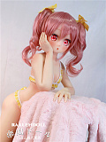 #57ヘッド ＆ 135cm AA-cup 細身タイプ 宣材写真はフルシリコン製ラブドール Aotume