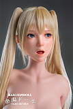 GD36-1ヘッド ＆ 147cm A-cup お口の開閉機能あり シリコンドール waxdoll