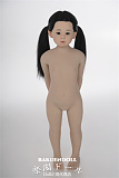 GA13ヘッド ＆ 88cm 平ら シリコン頭部+TPEボディ 宣材写真がリアルメイク付き axbdoll