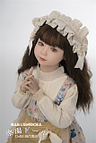 GB02ヘッド ＆ 110cm 平ら シリコン頭部+TPEボディ 宣材写真がリアルメイク付き axbdoll