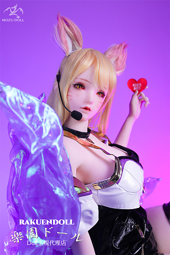 狸儿ヘッド & 163cm H-cup シリコン頭部+TPEボディ 肌色＆眼球色＆メイク＆ウィッグ＆衣装は宣材写真と同じ