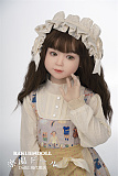 GB02ヘッド ＆ 110cm 平ら シリコン頭部+TPEボディ 宣材写真がリアルメイク付き axbdoll