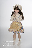 GB02ヘッド ＆ 110cm 平ら シリコン頭部+TPEボディ 宣材写真がリアルメイク付き axbdoll