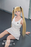 G53ヘッド ＆ 147cm A-cup シリコンドール waxdoll
