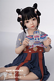 GB58ヘッド ＆ 110cm 平ら シリコン頭部+TPEボディ 宣材写真がリアルメイク付き axbdoll