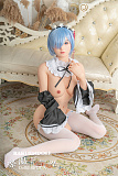 GD14Rッド ＆ 155cm C-cup シリコンドール waxdoll