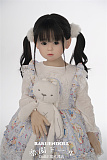 GA13ヘッド ＆ 88cm 平ら シリコン頭部+TPEボディ 宣材写真がリアルメイク付き axbdoll