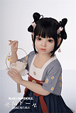 GB58ヘッド ＆ 110cm 平ら シリコン頭部+TPEボディ 宣材写真がリアルメイク付き axbdoll