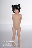 GB58ヘッド ＆ 110cm 平ら シリコン頭部+TPEボディ 宣材写真がリアルメイク付き axbdoll