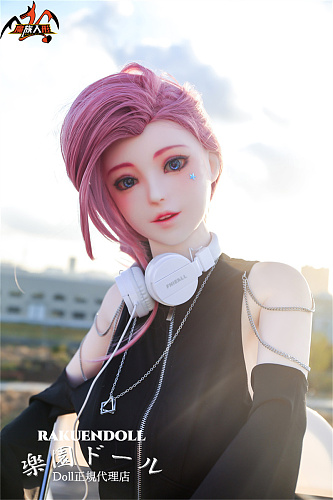 芬妮ヘッド & 163cm H-cup シリコン頭部+TPEボディ 肌色＆眼球色＆メイク＆ウィッグ＆衣装は宣材写真と同じ