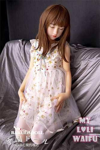 莉子Rikoヘッド & 138cm AA-cup  職人メイク選択可能 ロり系ラブドール シリコン頭部+TPEボディ
