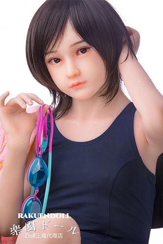 Rioヘッド & 145cm A-cup  職人メイク選択可能 ロり系ラブドール シリコン頭部+TPEボディ