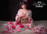 J009ヘッド & 148cm D-cup シリコン頭部+TPEボディ FUdoll