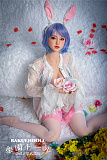 #1ヘッド & 137cm D-cup シームレス フルシリコン製ラブドール Sanhuidoll