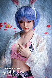 #1ヘッド & 137cm D-cup シームレス フルシリコン製ラブドール Sanhuidoll