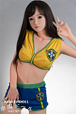 青柠ヘッド & 158cm C-cup  シリコン頭部+TPEボディロり系ラブドール ボディー材質など選択可能
