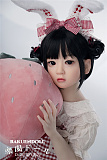 GB04ヘッド ＆ 110cm 平ら シリコン頭部+TPEボディ 宣材写真がリアルメイク付き axbdoll