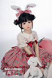GB04ヘッド ＆ 110cm 平ら シリコン頭部+TPEボディ 宣材写真がリアルメイク付き axbdoll