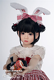 GB04ヘッド ＆ 110cm 平ら シリコン頭部+TPEボディ 宣材写真がリアルメイク付き axbdoll