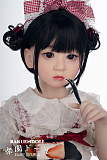 GB04ヘッド ＆ 110cm 平ら シリコン頭部+TPEボディ 宣材写真がリアルメイク付き axbdoll