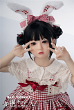 GB04ヘッド ＆ 110cm 平ら シリコン頭部+TPEボディ 宣材写真がリアルメイク付き axbdoll