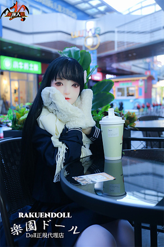 阿久ヘッド & 145cm D-cup シリコン頭部+TPEボディ 肌色＆眼球色＆メイク＆ウィッグ＆衣装は宣材写真と同じ