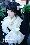 阿久ヘッド & 145cm D-cup シリコン頭部+TPEボディ 肌色＆眼球色＆メイク＆ウィッグ＆衣装は宣材写真と同じ
