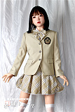 J008ヘッド & 140cm B-cup シリコン頭部+TPEボディ FUdoll gaziさんの娘