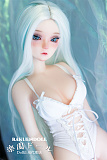 冰梅ヘッド & 60cm シリコン製ラブドール 肌色＆眼球色＆メイク＆ウィッグ＆衣装は宣材写真と同じ JYdoll