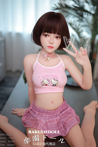 #296ヘッド & 146cm  TPE製ラブドール  WMdoll