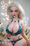 魅魔ヘッド & 125cm G-cup シリコン頭部+TPEボディ