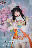 瑶儿ヘッド & 120cm  シリコン頭部+TPEボディ 肌色＆眼球色＆メイク＆ウィッグ＆衣装は宣材写真と同じ