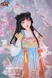 瑶儿ヘッド & 120cm  シリコン頭部+TPEボディ 肌色＆眼球色＆メイク＆ウィッグ＆衣装は宣材写真と同じ
